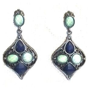 1928 Filigree Fashion Post Earrings